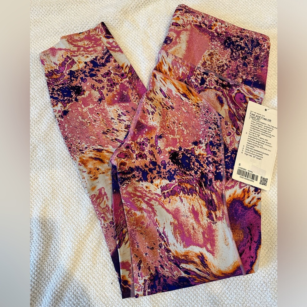 Lululemon Special Release Fast and Free Tight, 25”